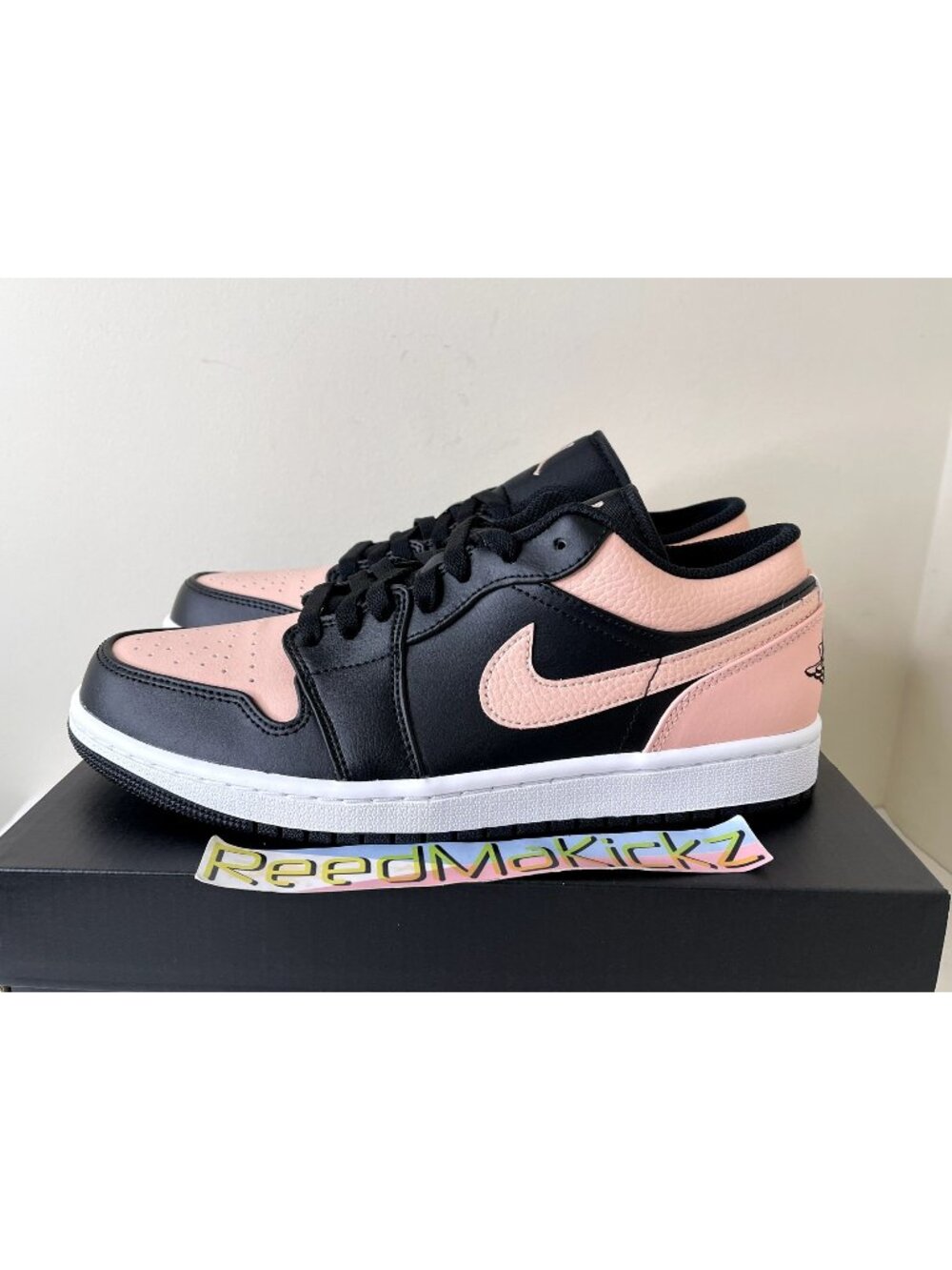 Jordan 1 Low Crimson Tint Arctic Pink Mens 11us